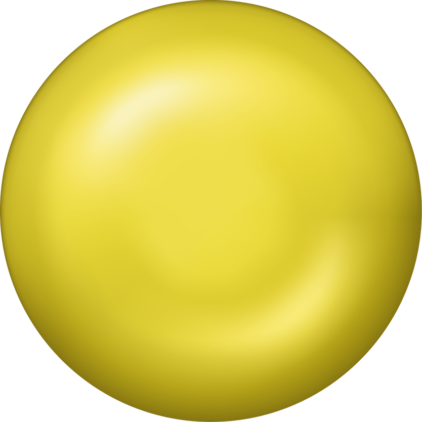 Yellow round button